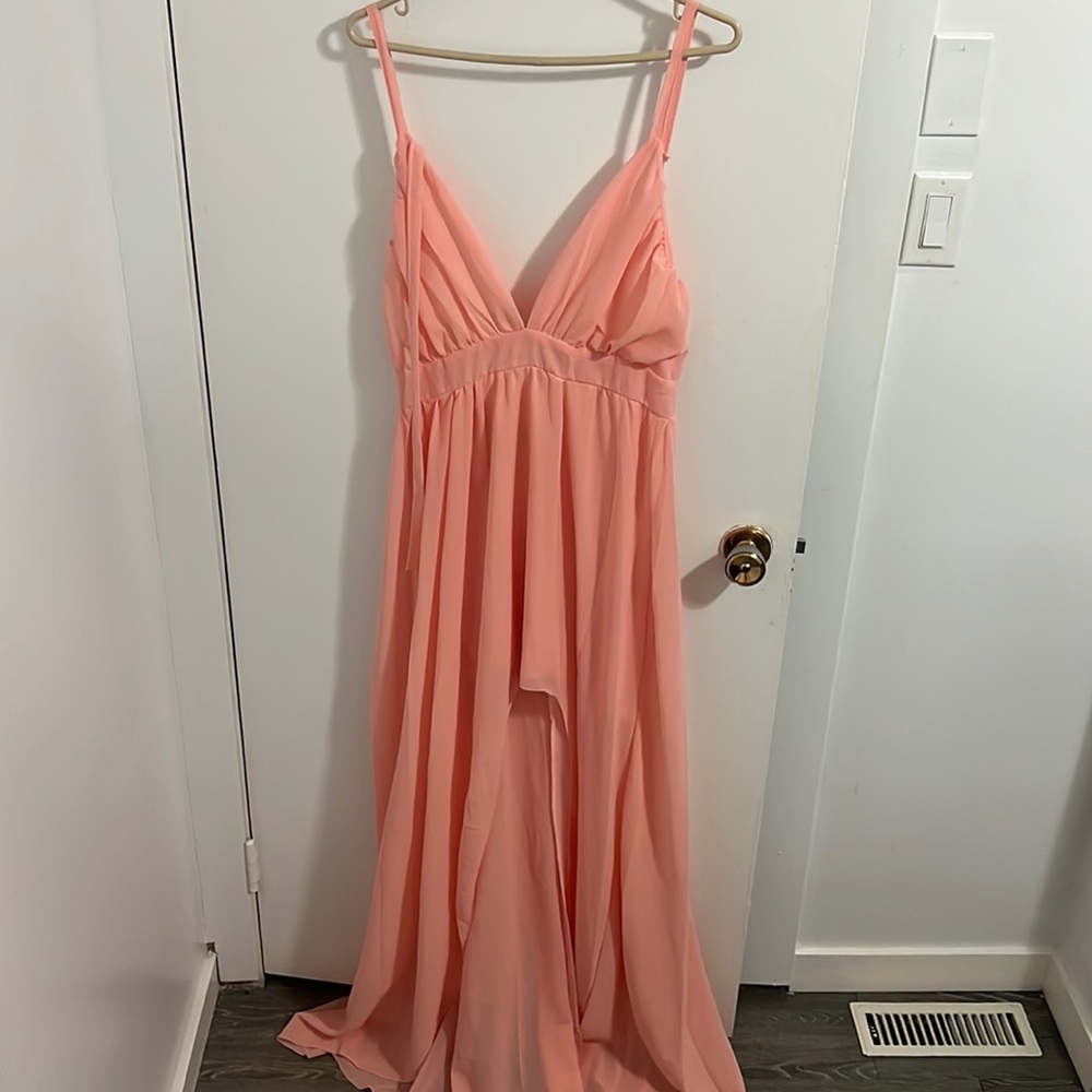 Pink dress